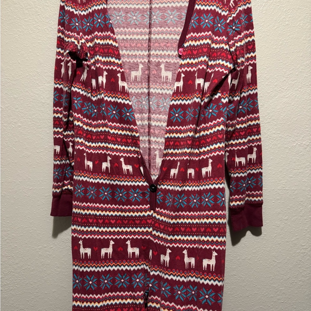 Festive Red and White Reindeer